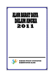 Kecamatan Alor Barat Daya Dalam Angka 2011